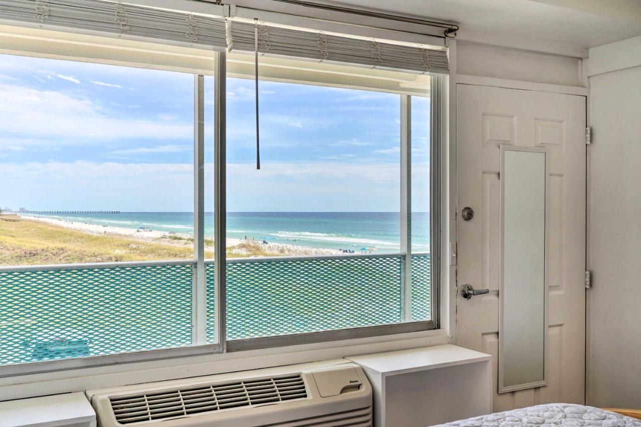 Oceanfront Pcb Studio With Pool And Beach Access! Lägenhet Panama City Beach Exteriör bild