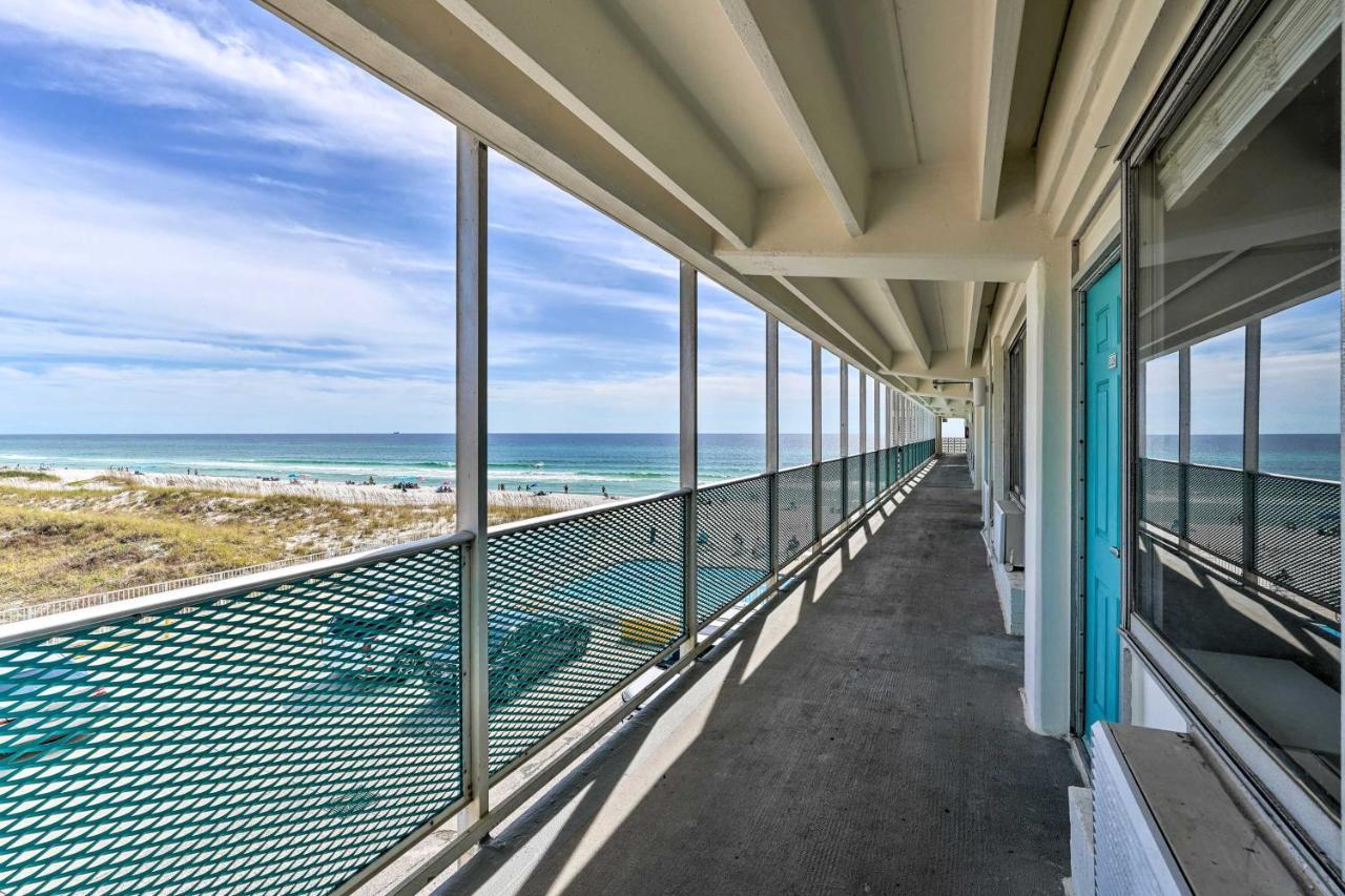 Oceanfront Pcb Studio With Pool And Beach Access! Lägenhet Panama City Beach Exteriör bild